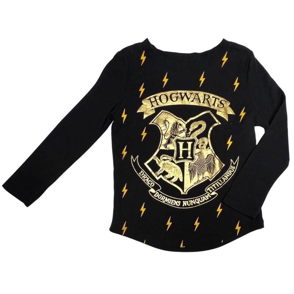 Wizarding World Harry Potter Hogwarts Foil‎ Print Shirt